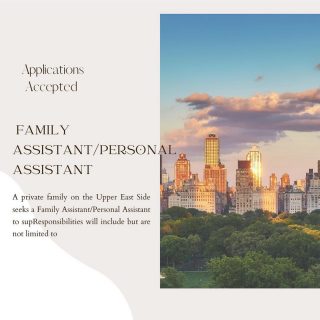 A private family on the Upper East Side seeks a Family Assistant to support a busy household & oversee the care of two teenage boys 11 and 13. Immediate hire for this great opportunity. 📧 info@lilypondservices.com
.
.
.
.
.
.
#lilypondservices #uesnanny #nycnanny #nycnannyjobs #nannylifeisthebestlife #nannylife #nannylife #nannyjobs #newyork #newyorknanny #newyorkfamily #newyorkjobs #nannyagency #nannydiaries